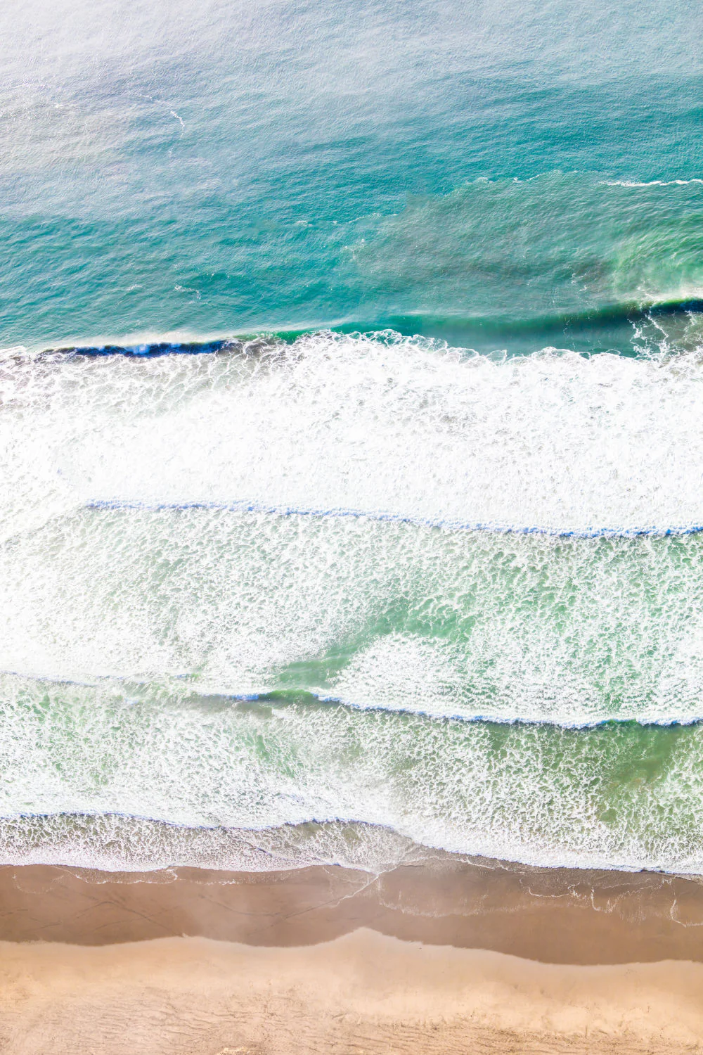 Ocean Beach Fog Triptych, San Francisco - Image 3