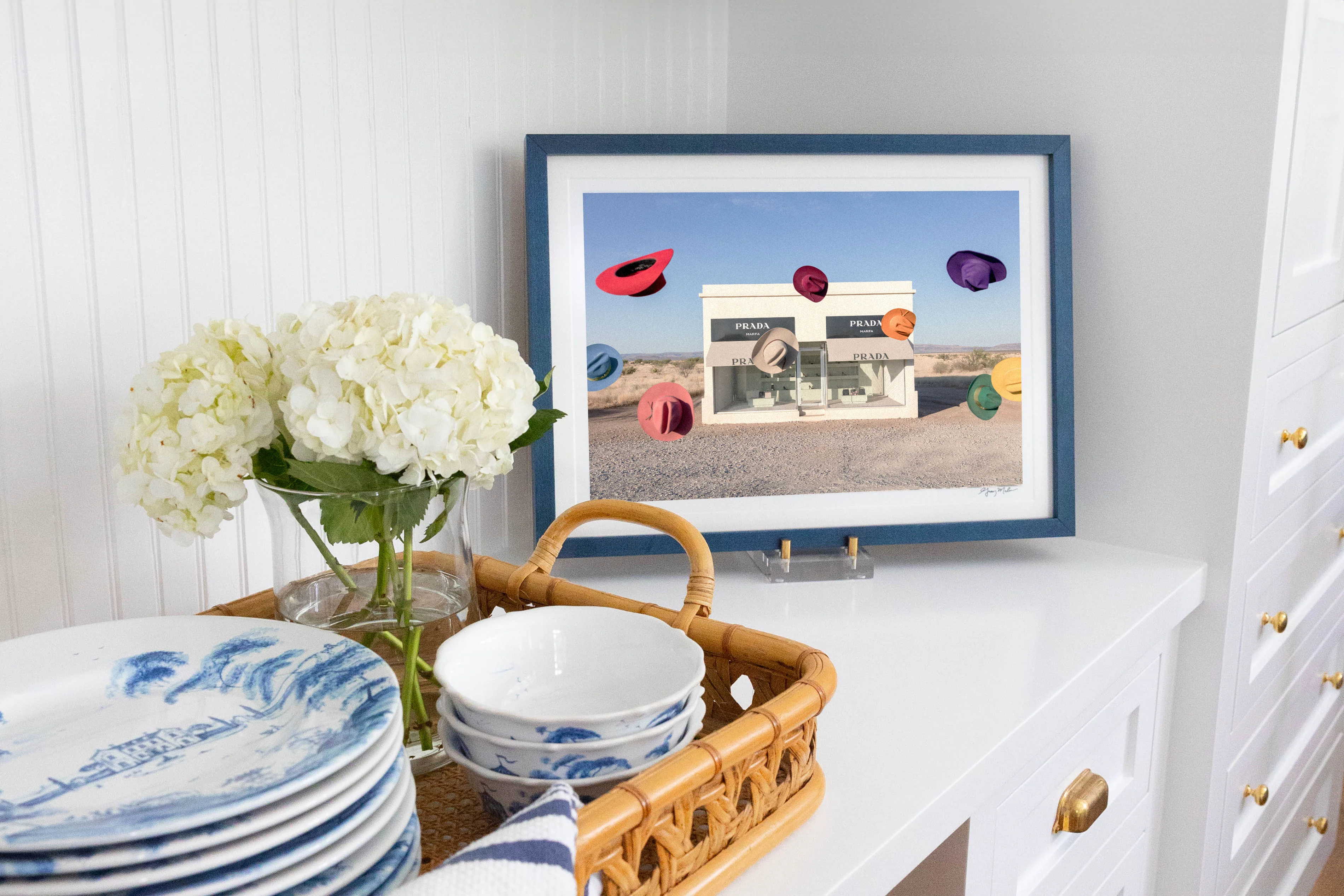 Rainbow Cowboy Hats I, Prada Marfa - Image 6