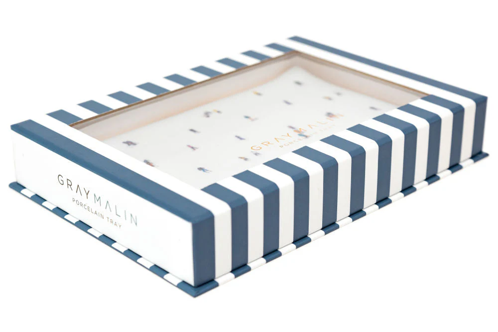 The Skiers Porcelain Tray - Image 5