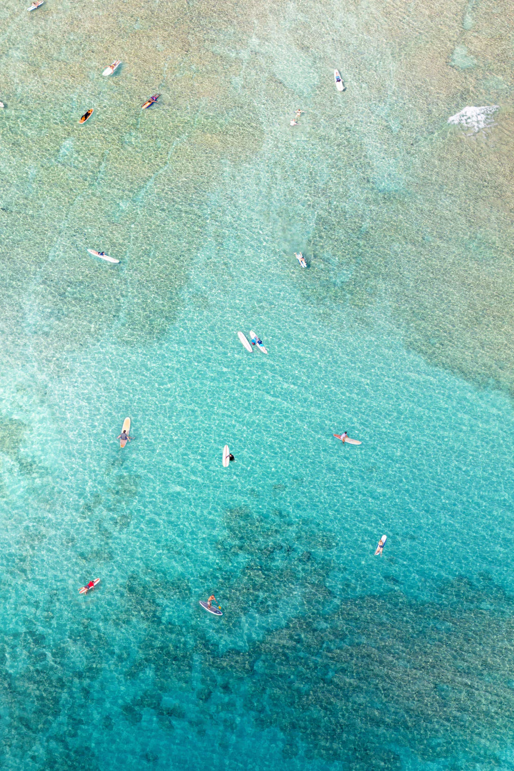 Waikiki Surfers Triptych - Image 3